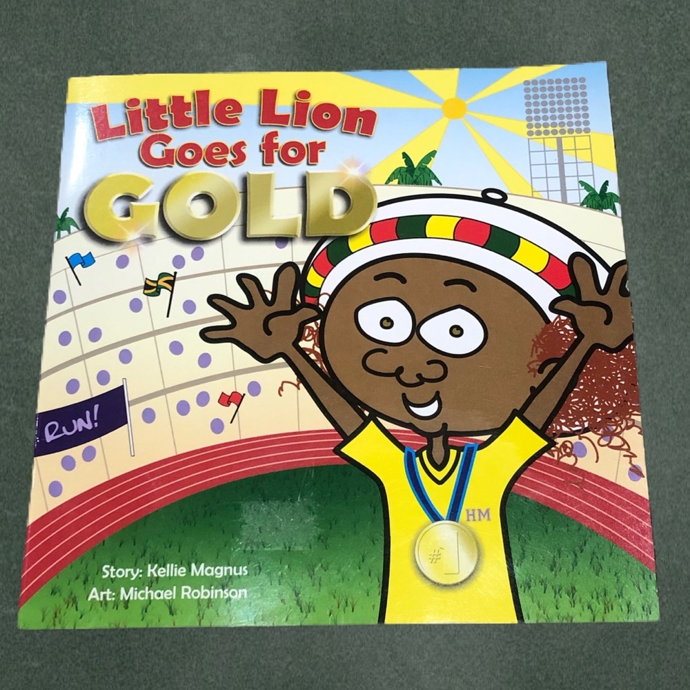Little Lion Goes for the Gold Children’s Book